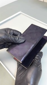 Huawei Mate X original screen replacement exposed on assembled unit