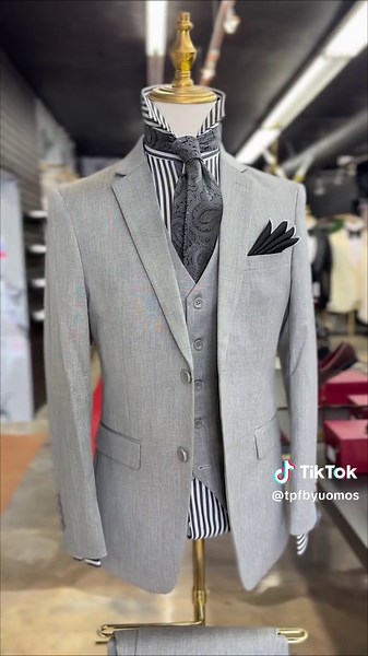 Light Gray Suits for Refined Business Style