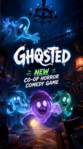 GHOSTED — New Co-Op Horror Comedy Game on Steam| Funny Multiplayer Chaos