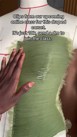 Learn to Make a Corset from Scratch in Our Class