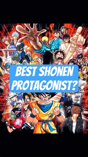 My Top 5 SHONEN ANIME Characters! #anime #shonen #shonenanime #animeprotagonists #animeheroes #dbz