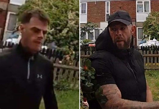 Shocking video captures moment brothers ‘smash up’ woman’s home