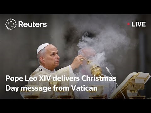LIVE: Pope leads Christmas mass from Vatican