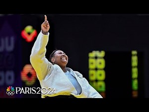 Brazil's Beatriz Souza takes first judo gold after 78+kg win | Paris Olympics | NBC Sports