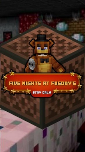 Stay Calm - FNAF (Note Block Studio Cover) | Minecraft | RaptorWader #fnaf #minecraft