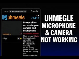 Uhmegle Microphone & Camera Not Working | Easy Fix (2025 Guide)