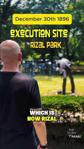 Jose Rizal: birth, death and rest in peace 🇵🇭 #philippines #history #joserizal
