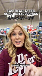 Easy deals that you can do this week at HEB using only digital coupons to save money! (4/9 - 4/15) #heb #hebdeals #hebcouponers #couponing #coupon #coupondeals #digitalcouponing #couponingforbeginners #howtocoupon #couponcommunity #savingmoney #savingmoneytips #savemoney #moneysavingtips #frugal #frugalliving #frugalshopper #frugaltips #frugalfinds #txfrugalfinds | Txfrugalfinds