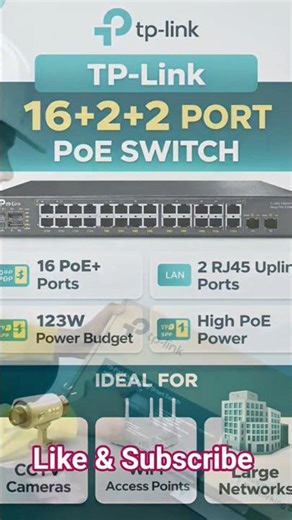 New TP-Link PoE Switch Unboxing & Installation #TPLINK #PoESwitch #Unboxing #CCTVSetup#CCTVEngineer