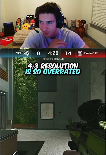 4:3 resolution is overrated #ricci #r6 #r6siege #rainbowsixsiege #fyp | rainbow six