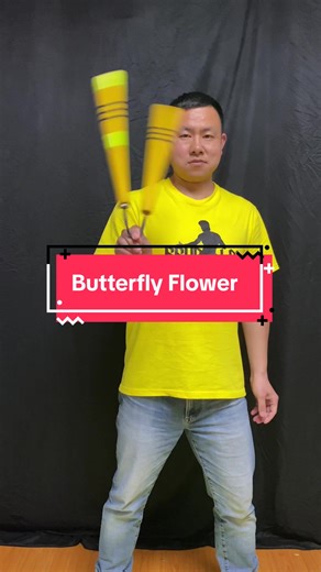 Nunchuck Butterfly Flower Tutorial