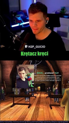 Krętacz kręci | Harry potter i komnata tajemnic #h2p_gucio #gucioshoty #gucio #h2pgucio