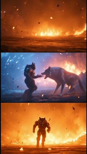 “They Created a Monster 🐺 | WOLF vs HUMAN Trailer (AI Sci-Fi Short)”