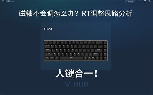 ATK68 RT怎么调？这个视频把思路分享给你！