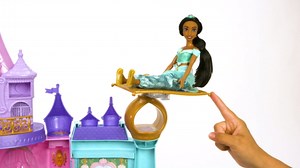 Mattel Disney Princess Ultimate Castle, 4 Ft Tall w/ Lights & Sounds | Includes 3 Levels, 10 Play Areas, 25+ Furniture & Accessories and Light-Up "Fireworks," Inspired by Disney Movies​​​
