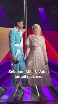 Suasana sebelum Mila & Valen tampil duwet naik uvo