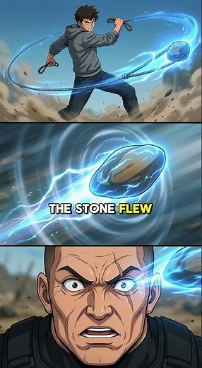 David vs Goliath Anime: Faith Over Fear Bible Story #bibleanime #bibleshorts #christianshorts