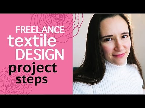 How to work with a freelance textile designer. 9 steps of a freelance project.
