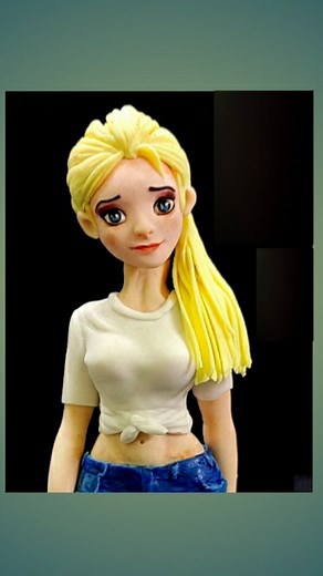 How to make a fondant figurine / fondant doll / fondant figurine tutorial / fondant doll making tutorial / cake topper / fondant animal . . . Hi this is fondant figurine making tutorial . . . #fondantdoll #fondantfigurine #caketopper #fondantanimal #cake #cakes #birthdaycake #weddingcake #cakeartist #cakeart #cakedesign | Antony Bidesh