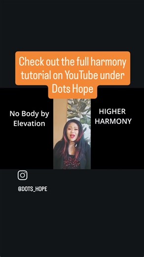 Harmony Tutorial for No Body (Elevation).