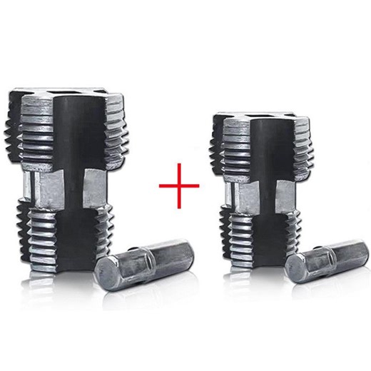 [$1.27] PPR Water Pipe Internal Thread Opener Tapered, Type:4 / 6 Points + 6 Points / 1 inch