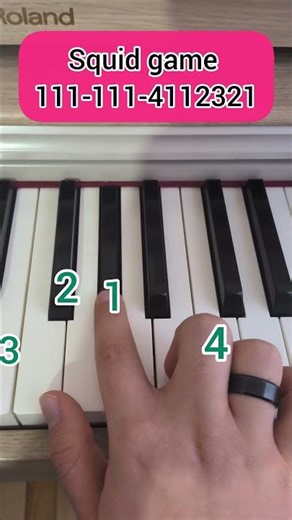 Squid Game Piano Tutorial | Easy & Slow | Learn Step by Step