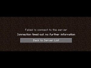 КАК РЕШИТЬ ПРОБЛЕМУ connection timed out no further information НА СЕРВЕРЕ ATERNOS