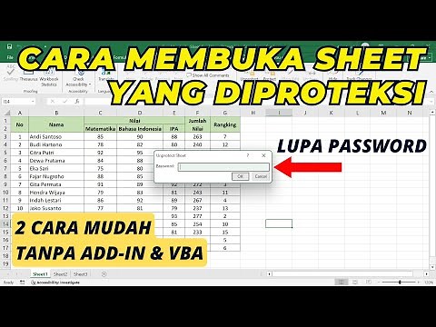 How to Open a Protected Excel Sheet That Cannot Be Edited Because You Forgot the Password