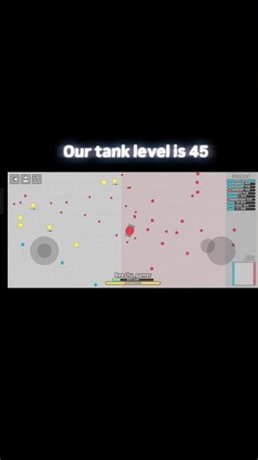 our tank level is 45|DIEP.io #diep #diep.io
