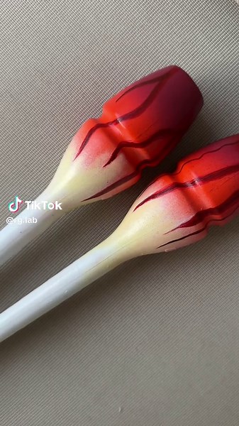 Clubs for Adelle ♥️ Want a custom apparatus? DM me on Instagram! (RG.Lab.NL) #rhythmicgymnastics #gimnasiaritmica #ginnasticaritmica #foryou