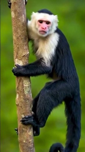 Graceful Spider Monkey Climbing Through the Jungle Canopy