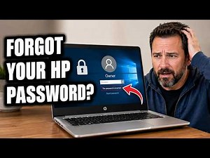 How to Reset a Forgotten Password on an HP Laptop?