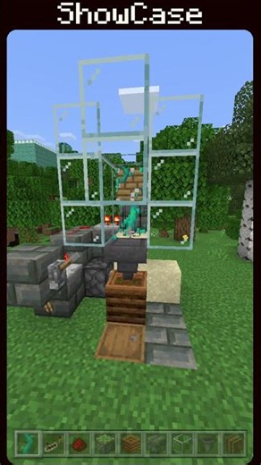 Minecraft bedrock - Easy and efficient Bonemeal Farm Showcase #minecraft #mctutorial #bedrock