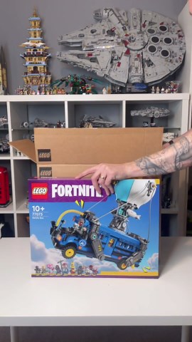 Preston and Jonathon on Instagram: "Here are the new LEGO Fortnite sets releasing on October 1st! They are 77070 - Durrr Burger, 77071 - Supply Llama, 77072 - Peely Bone, 77073 - Battle Bus. These look EPIC and can’t wait to get them built! A huge thank you to The LEGO Group for sending us these sets to review! #lego #legofortnite #rlfm #reviews #77070 #77071 #77072 #77073"