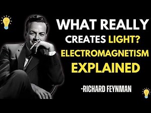 Feynman Explains How Electric and Magnetic Fields Create Light