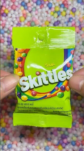 Surprise Candy, Skittles Fruit Candy 🍬🍓🌈 #shorts #candy #satisfied #jelly