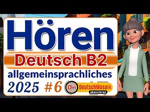 B2 Hören | telc Modelltest | Deutsch allgemein | Übung #6
