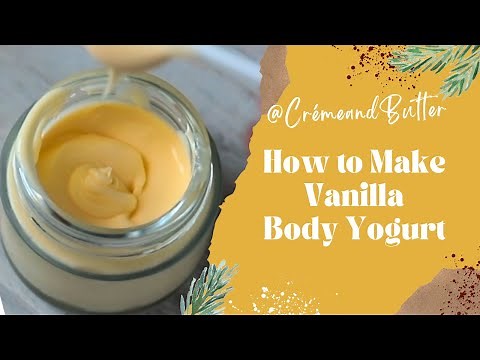 From vanilla pod to moisturising body lotion: step-by-step tutorial