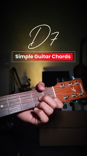 D7 ✅ easy to play/ Guitar 🎸 chords ✅ #guitartutorial #guitarlesson #guitar