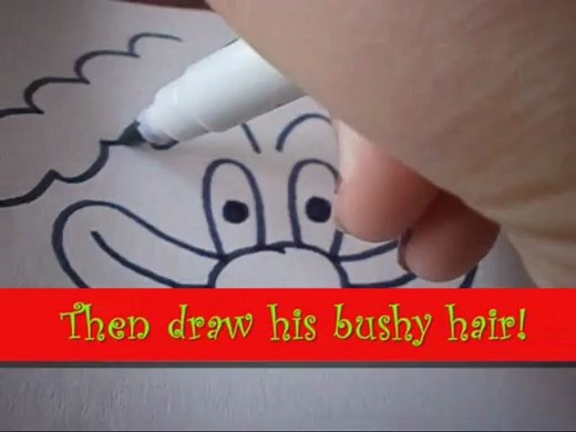 How to Draw a Cartoon Clown - Step by Step - video Dailymotion