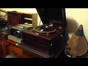 1912-1925 Columbia Grafonola Model D Phonograph