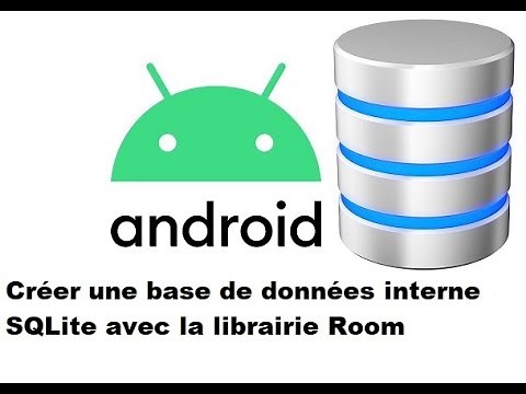 Mini projet Android base de données SQLite Room : gestion de contacts, BD interne avec l'ORM Room