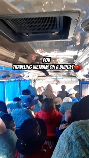 POV: Traveling Vietnam 🇻🇳 on a Budget ♥️ Busrides will never hit the same way again, I promise. Come by and try it out - or check out my daily LIVES. #travelcheaptravelhard #vietnam #highwaytohell #travelonbudget #pov