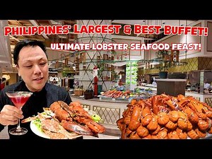 Found the Best Lobster Seafood Buffet in the Philippines! Endless lobsters, prime rib, cocktails!