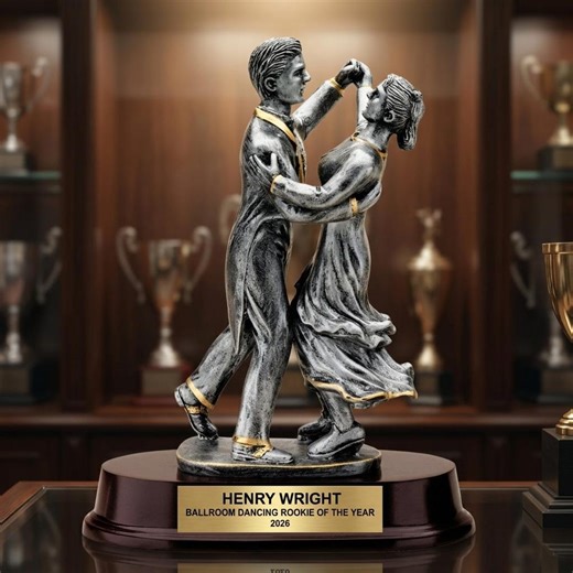 Ballroom Dancing Award Trophy | Personalized | Custom Engraved | Dance Competition Gift | Best Dancer | Ballroom Gift - Etsy