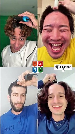 Top 4 haircut pranks gone wrong? 😂 (KOMİK) #komik #reaction #memes #funny #shorts