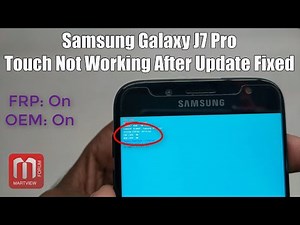 Galaxy J7 Pro Touch Screen Not Working After Update Fixed