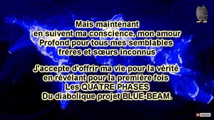 Les quatres phases du Projet Blue Beam , le projet terrifiant top secret de la NASA "LES QUATRES PHASES DU PROJET BLUE BEAM CONÇU PAR LA NASA À DÉTRUIRE LE FONDEMENT DES RELIGIONS TRADITIONNELLES" https://www.facebook.com/share/p/LeSRb36Bj3weKv1m/ https://www.facebook.com/share/v/1BPeQKh8Mq/ https://www.facebook.com/share/p/15E5JEgujP/ En effectuant une petite recherche sur internet, je me suis penché un peu plus sur le projet très peu connu « Blue Beam ». Un projet pour le moins troublant mais 