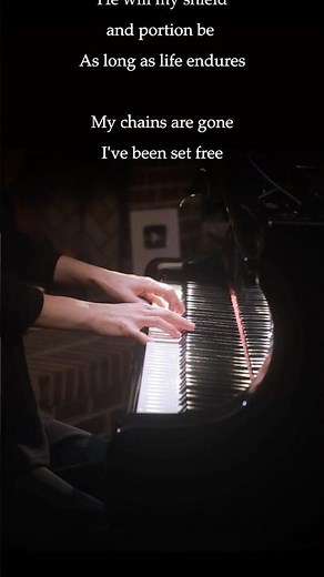 Amazing Grace (My Chains Are Gone) Piano Praise with Lyrics by Sangah Noona