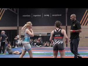 KAREN GREGORY v ERYNE KARIPIDIS - WOMEN'S FREESTYLE WRESTLING [4K VIDEO]